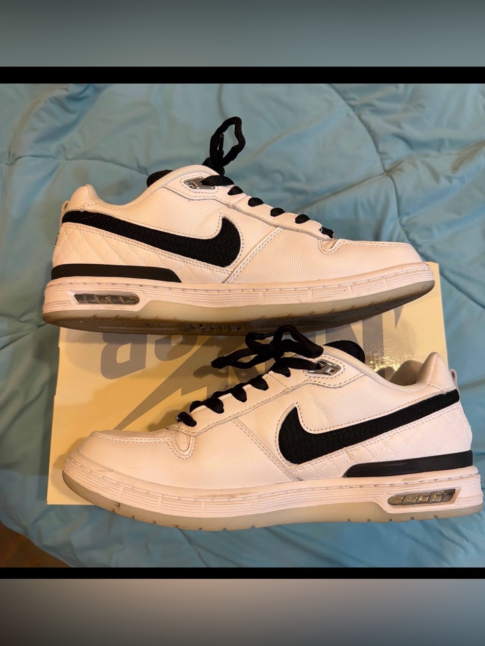 Nike SB Paul Rodriguez Zoom Air Low QS White/Black 2025 - Size 9 HQ6828-100